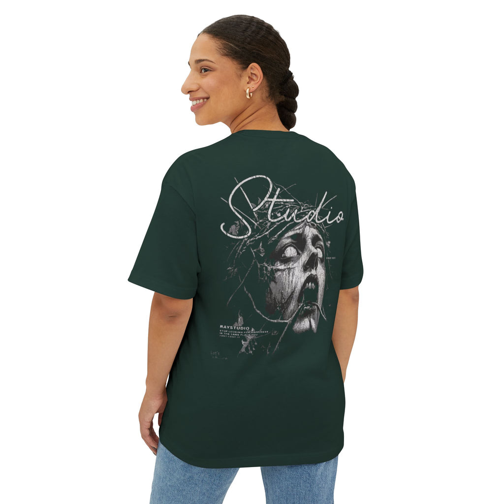 DarkLand Oversized Tee – Trendy & Relaxed Fit