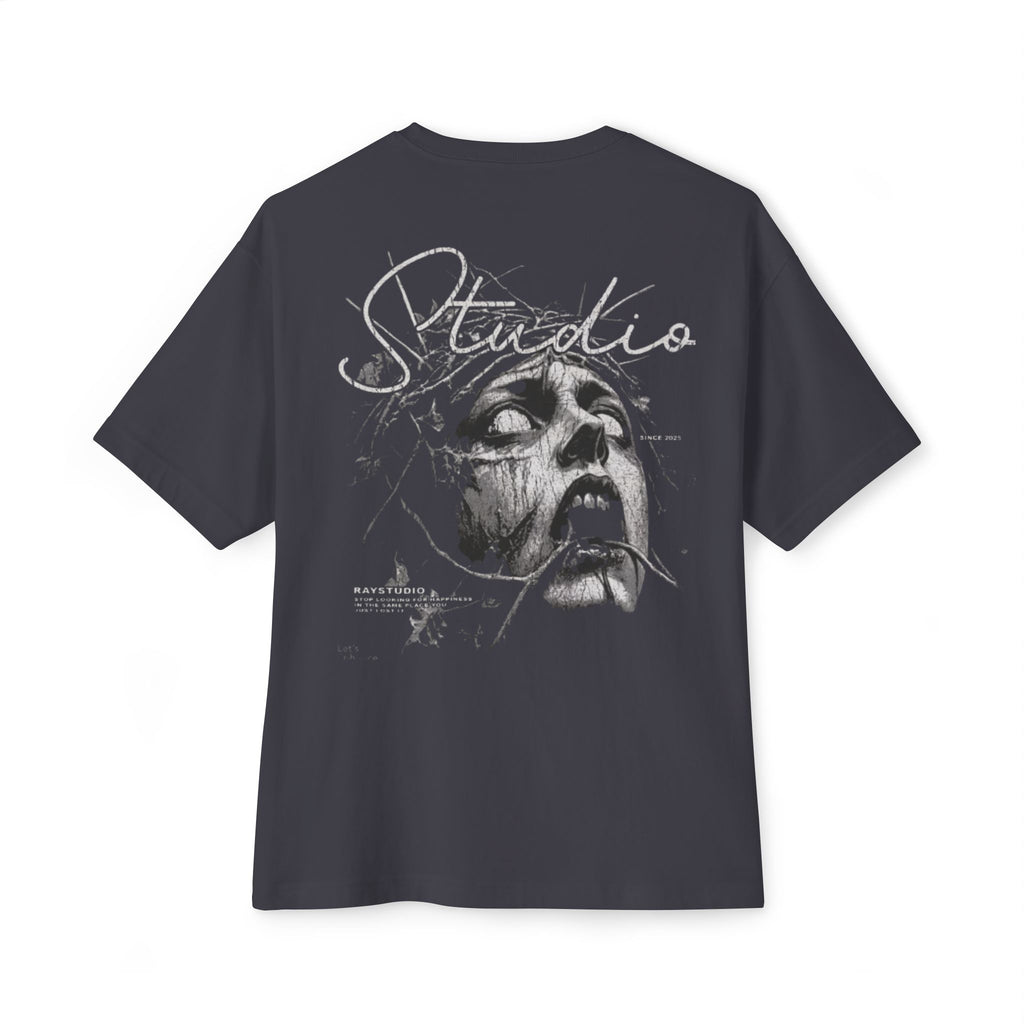 DarkLand Oversized Tee – Trendy & Relaxed Fit