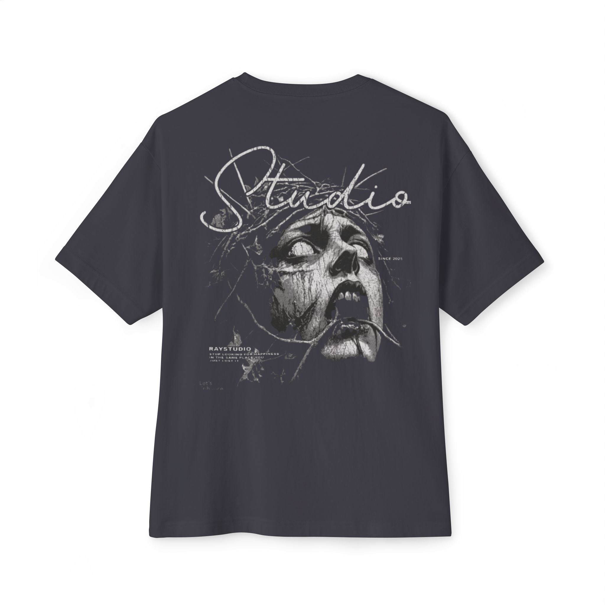 DarkLand Oversized Tee – Trendy & Relaxed Fit
