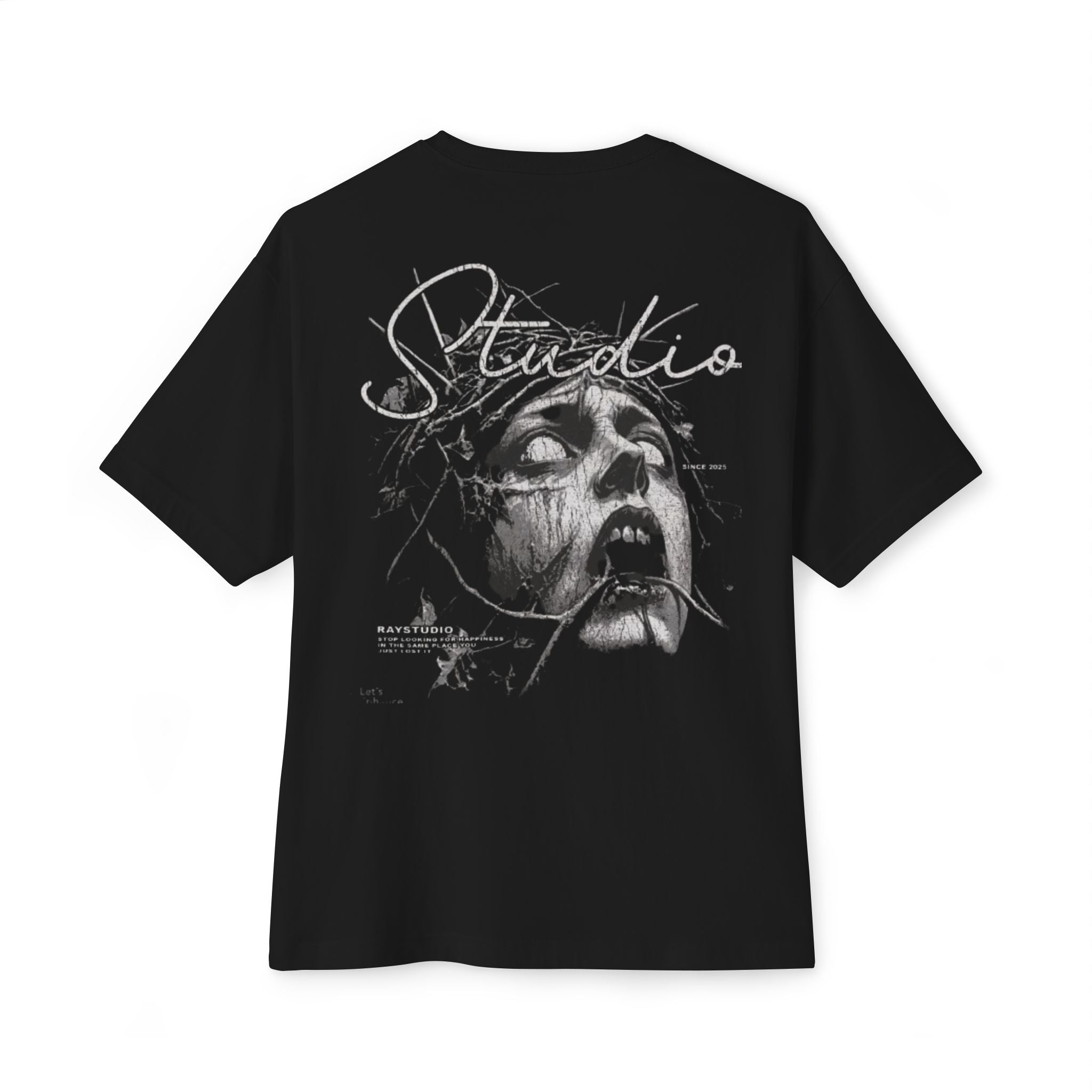 DarkLand Oversized Tee – Trendy & Relaxed Fit