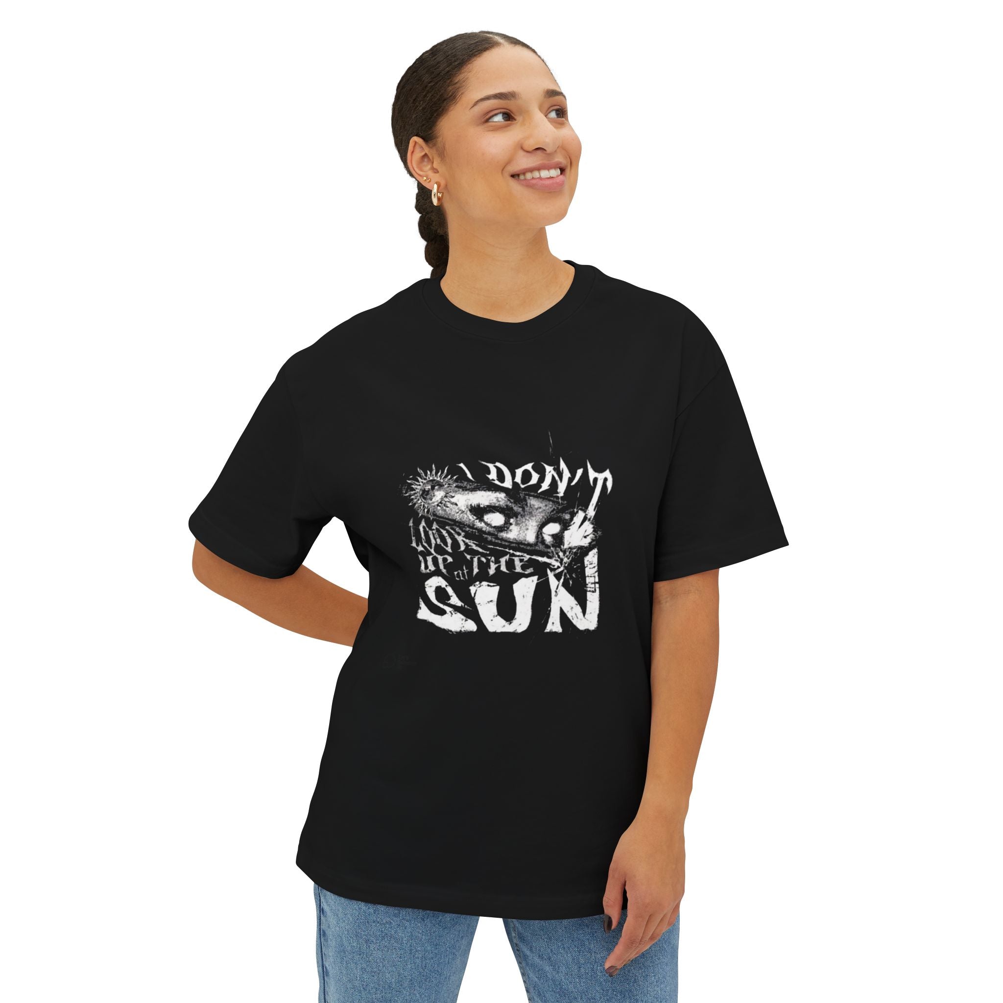 DarkLand Oversized Tee – Trendy & Relaxed Fit